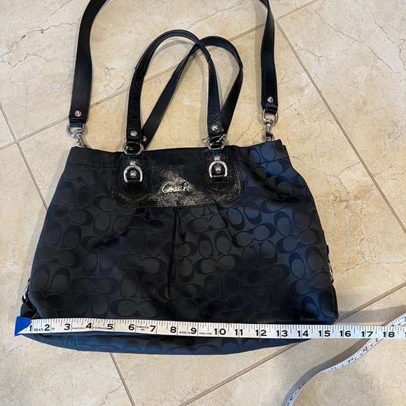 Coach Classic Nylon Shoulder Bag - Picture 5 of 11